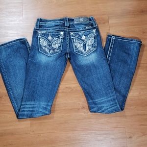 Miss Me Boot Cut Jean's 23x30.5